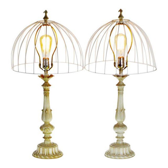 Vintage Metal Candlestick Table Lamps Metal Candle Stick Table Lamp Antique