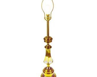 Vintage Brass Stiffel Table Lamp