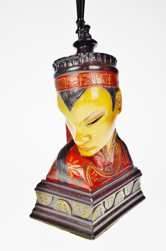 Vintage asian sale lamps