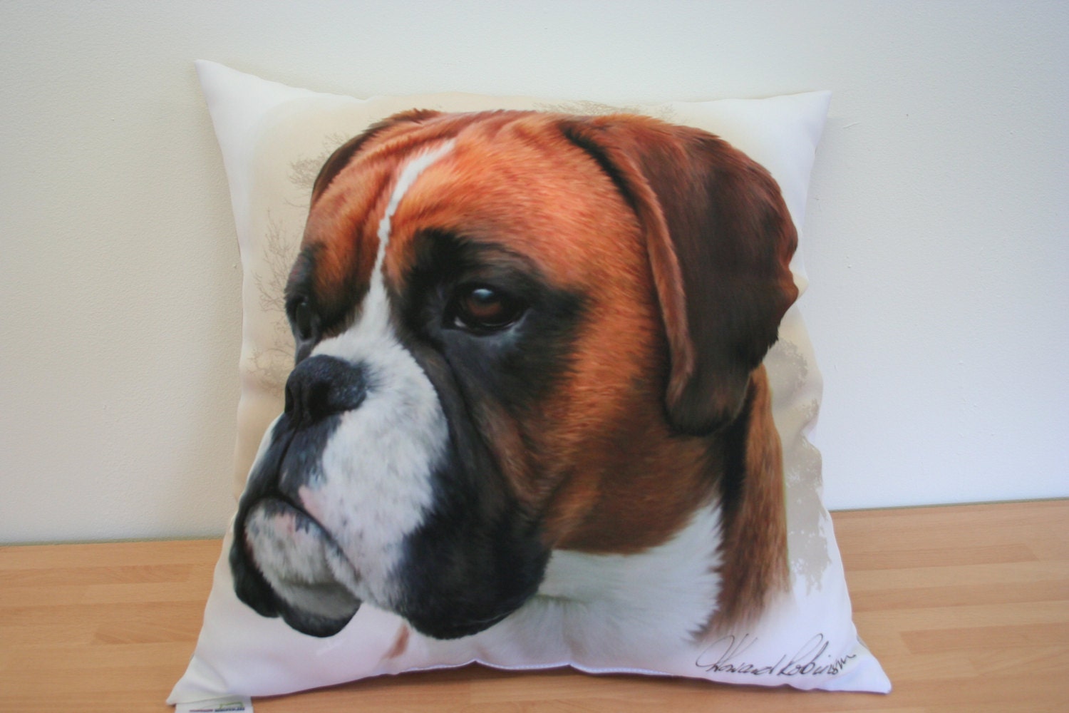 Boxer Dog100% Cotton Cushion Cover with ZipHoward RobinsonPerfect Gift Boxer Dog100% Cotton Cushion Cover with ZipHoward RobinsonPerfect Gift