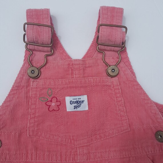pink oshkosh overalls