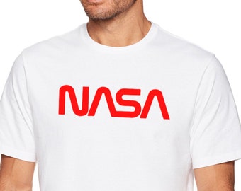 NASA logo-- Space travel classic tee- cool vintage/retro tshirt