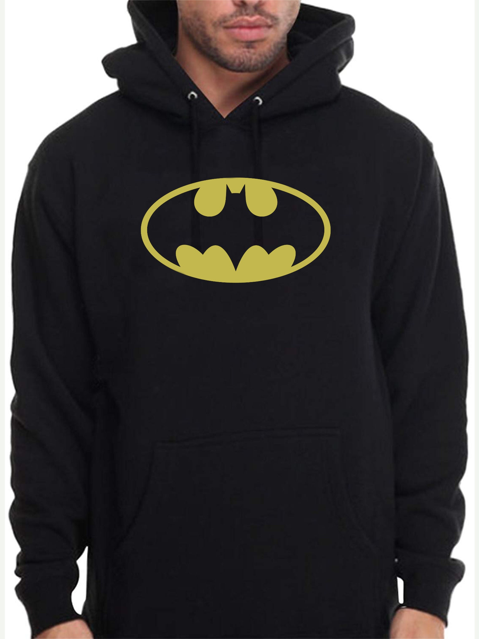 Batman Styleglow in the Dark Hooded Sweatshirt Brand New - Etsy