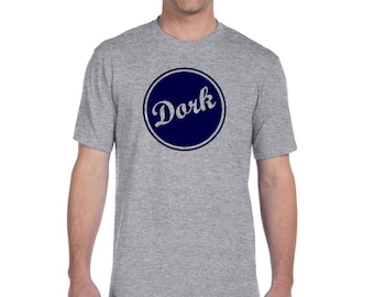 Dork -- funny graphic tee, parody, york peppermint patty