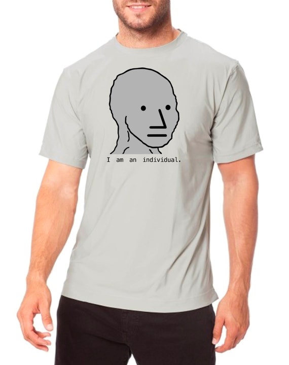 Camiseta meme NPCSoy un individuo -