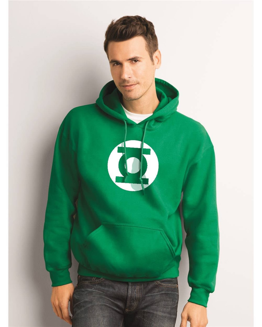 Green Lantern Hoodie: Classic DC Comics Superhero Logo