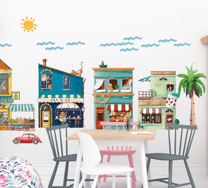 Playroom Wall Decals Nursery Wall Decals Baby Room Wall Etsy