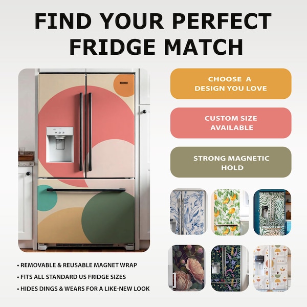 Fridge Wrap Magnetic - Etsy