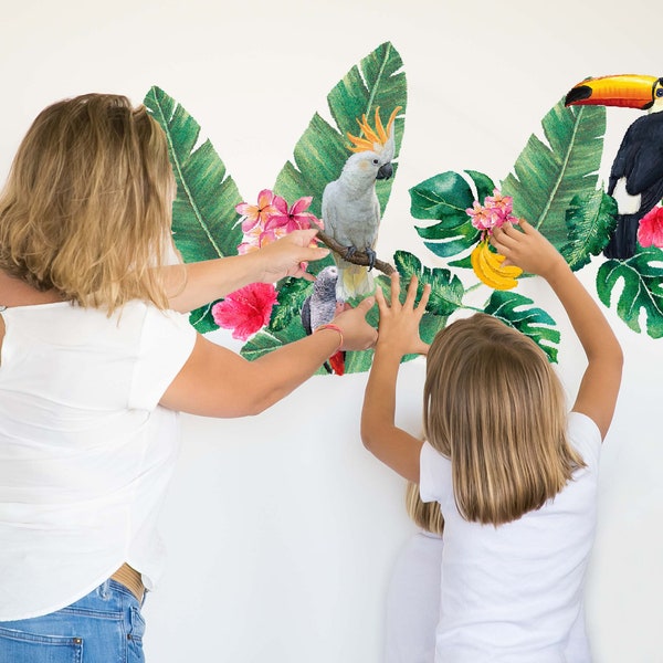 Realistic Bird Decal Etsy