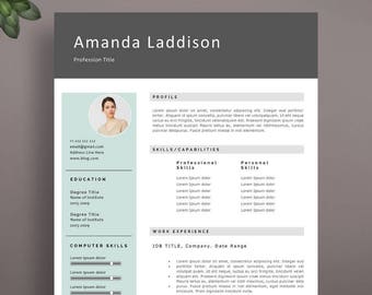Plantilla de CV profesional, Plantilla de CV creativa. Plantilla de currículum. Plantilla de CURRÍCULUM moderna. Reanudar con foto. Plantilla de CV.
