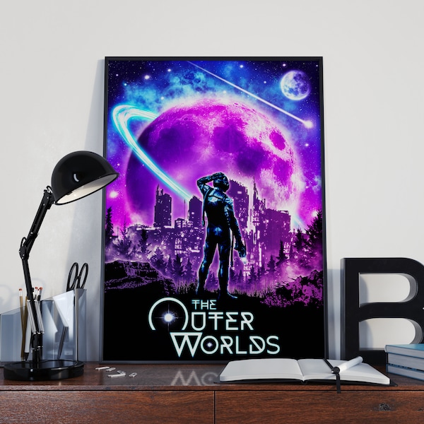 Outer Worlds Posters - Etsy UK
