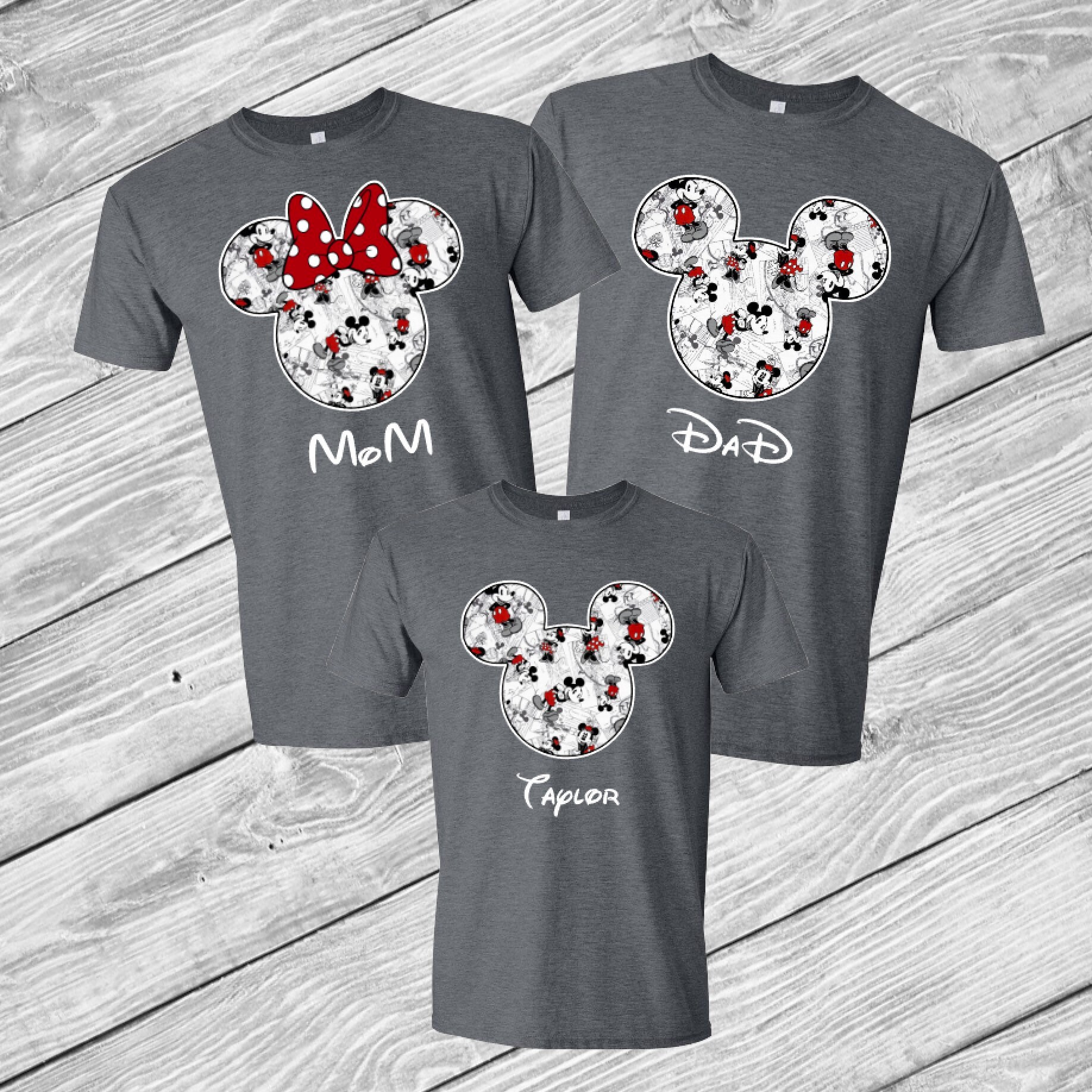 disney printed t shirts