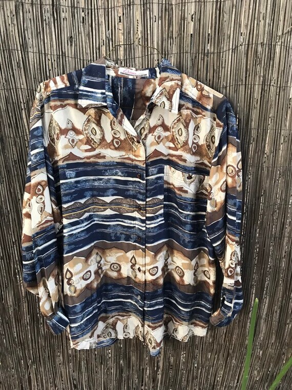 Vintage silk blouse