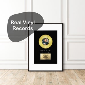 Customized Vinyl Record for Best Employee - Customizable Recognition Award for Appreciation - Vinyl Records Custom - Best Employee Award