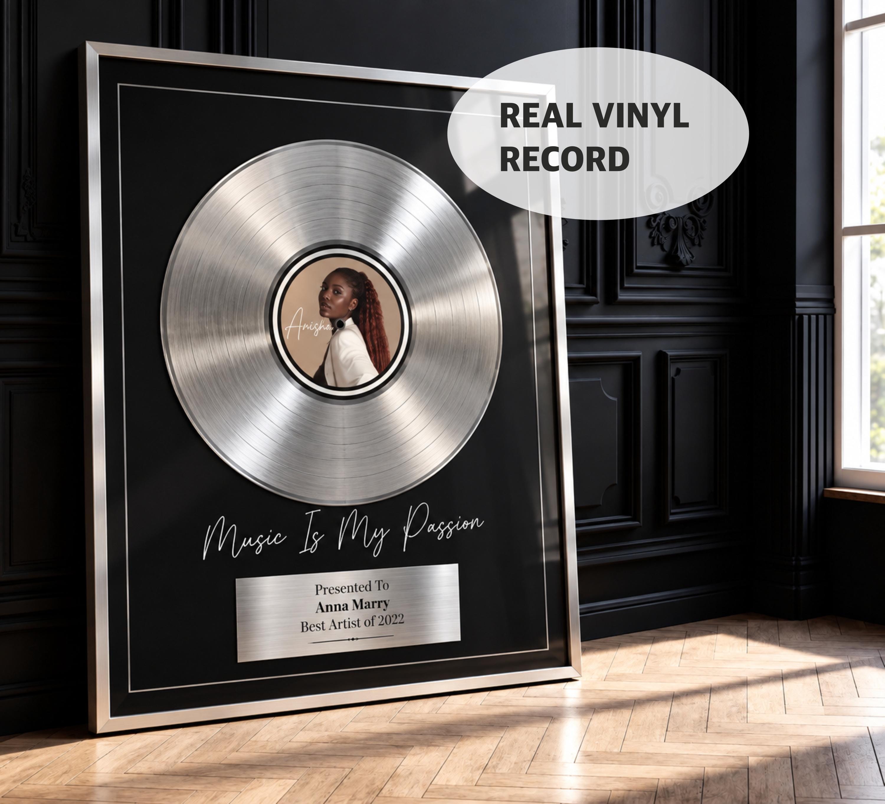 Platinum Album Music Plaque - Etsy