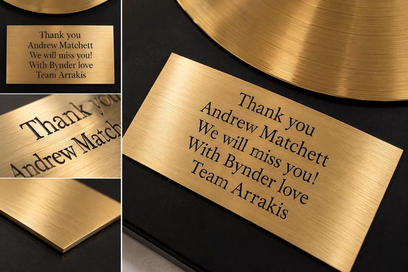 Just Married Gold Vinyl Record Frame – Personalized Wedding Song Gift – Custom Music Plaque for Couples – Wedding Anniversary Keepsake image 19