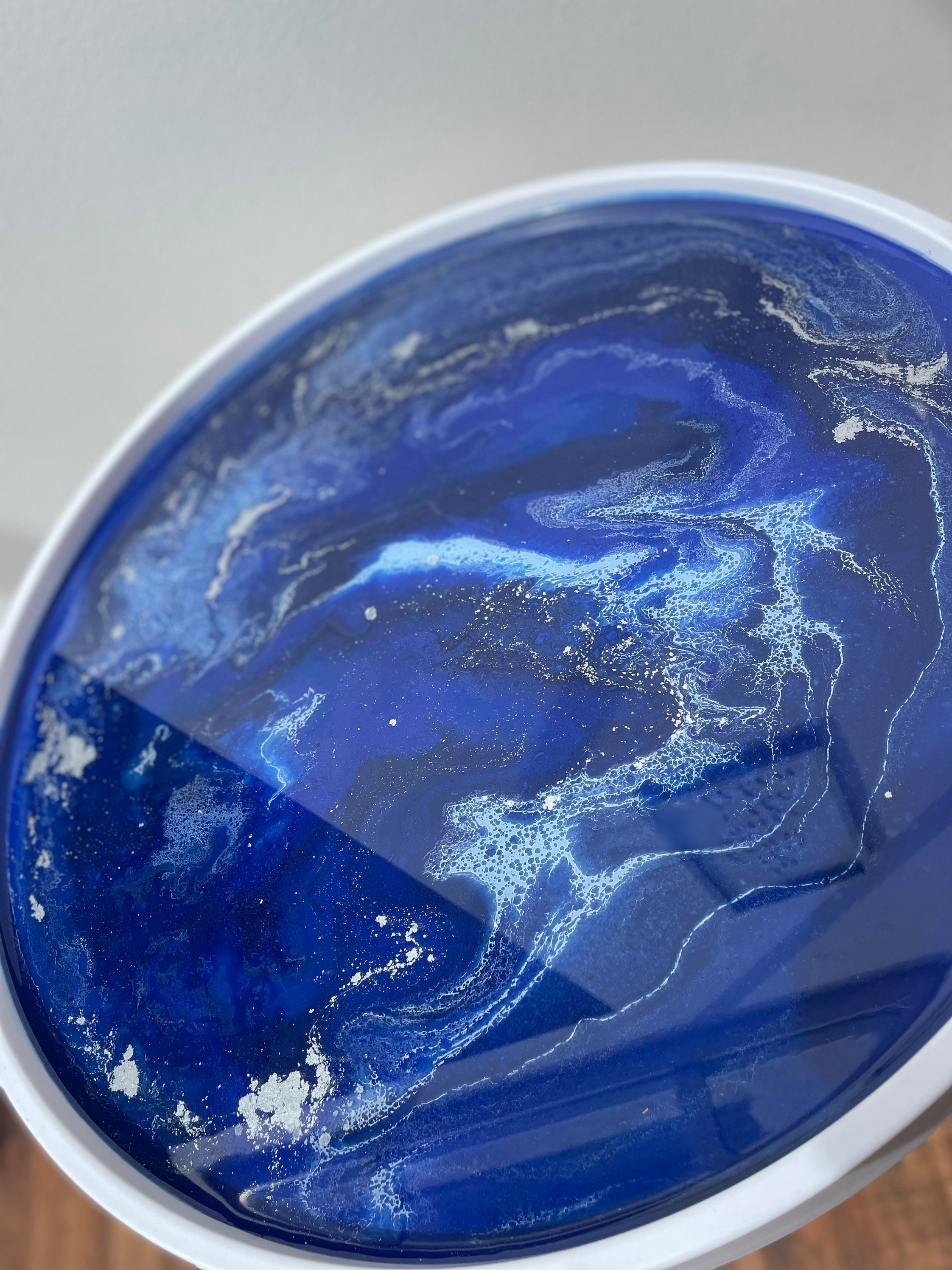 Blue Epoxy Resin Tables UK Epoxy Resin Coffee Table Decor Etsy UK