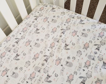 Owl Crib Sheet Etsy