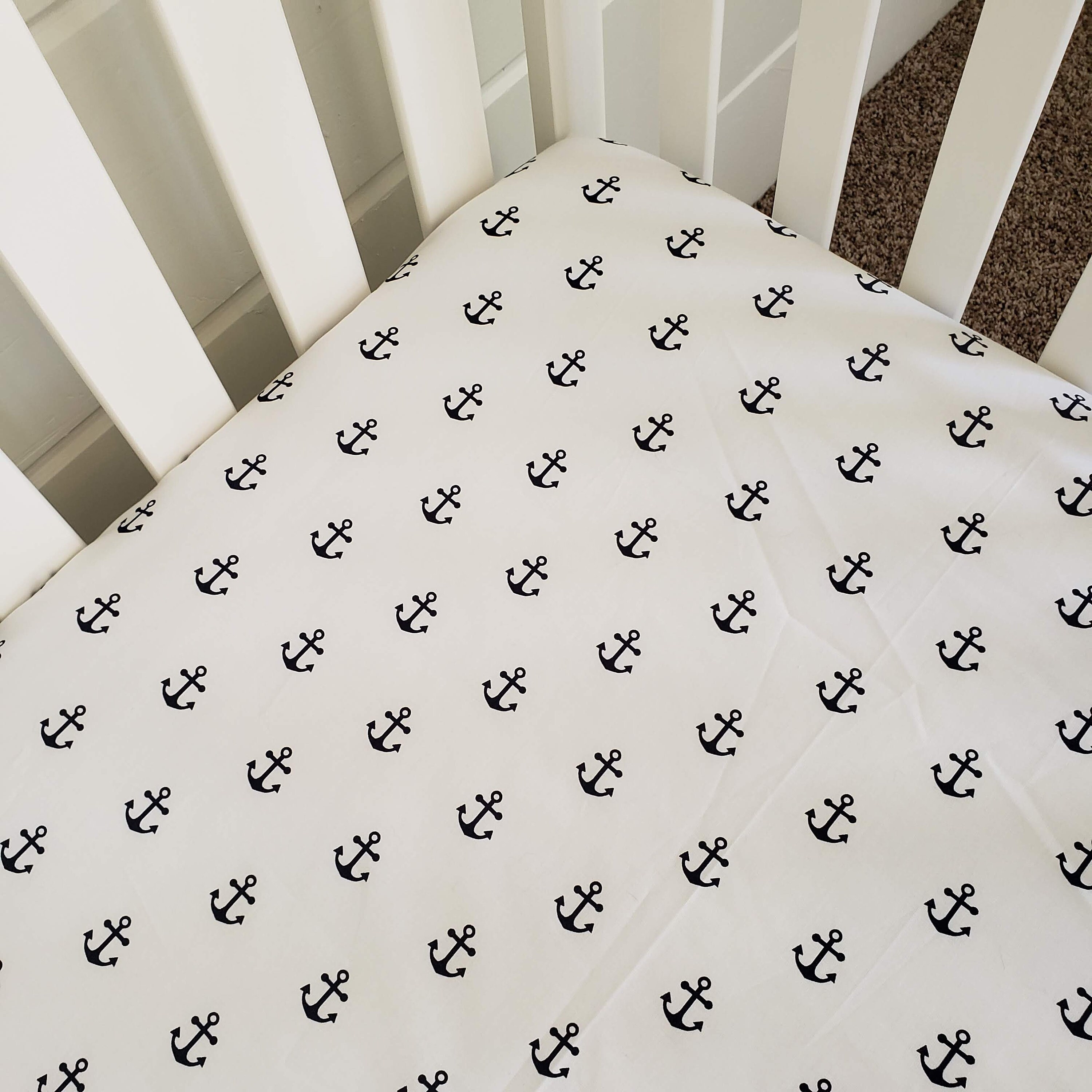 anchor crib sheets