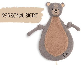 Comforter Bear Jollein Personalizable Gift for the Birth of Baby - doudou personnalisé