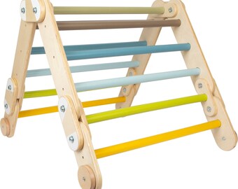 Triangle d'escalade en bois - chambre d'enfant