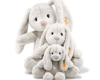 Personalisierter Kuscheltier Hase Steiff Baby | Geschenk zur Geburt | Babyshower