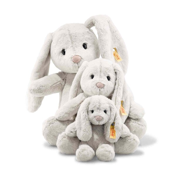 Personalisierter Kuscheltier Hase Steiff Baby | Geschenk zur Geburt | Babyshower