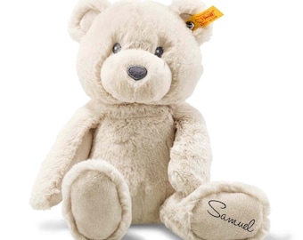 Personalisierter Teddybär Steiff Baby | Geschenk zur Geburt | Babyshower