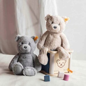 Personalized Teddy Bear Steiff Baby Birth gift Baby shower image 3