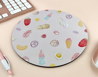 Sweets Mousepad, Pastel Mousemat, Candy Mouse Pad, Aesthetic  Accessories Mouse Pad, Pastel Desk Accessories, Mouse pad, Pick & Mix