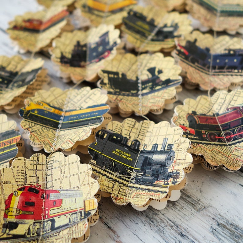 Train Party Decorations Train Birthday Decorations Train Etsy