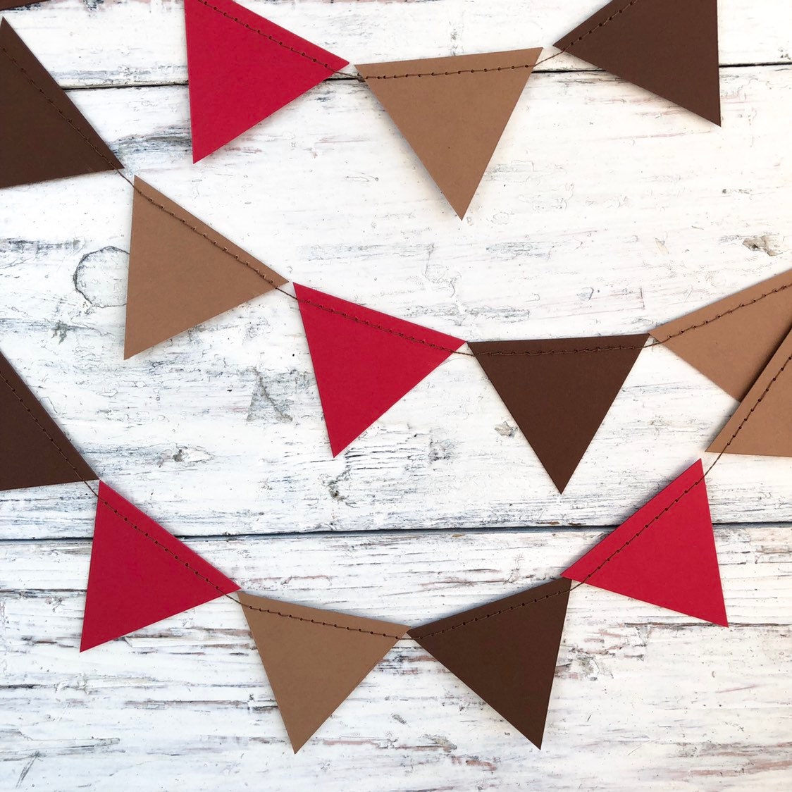 Red white blue 900cm long BUNTING