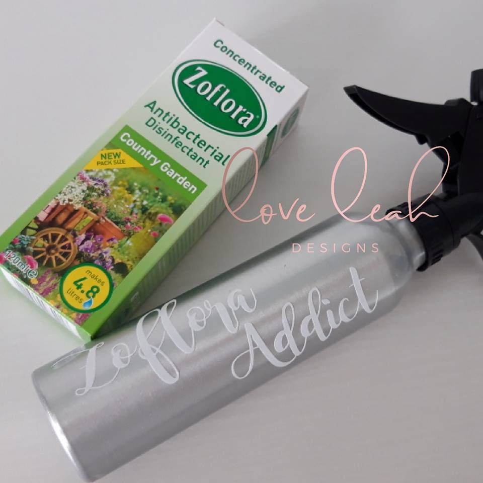 Personalised Zoflora Spray Bottle 300ml Zoflora Cleaning Etsy UK