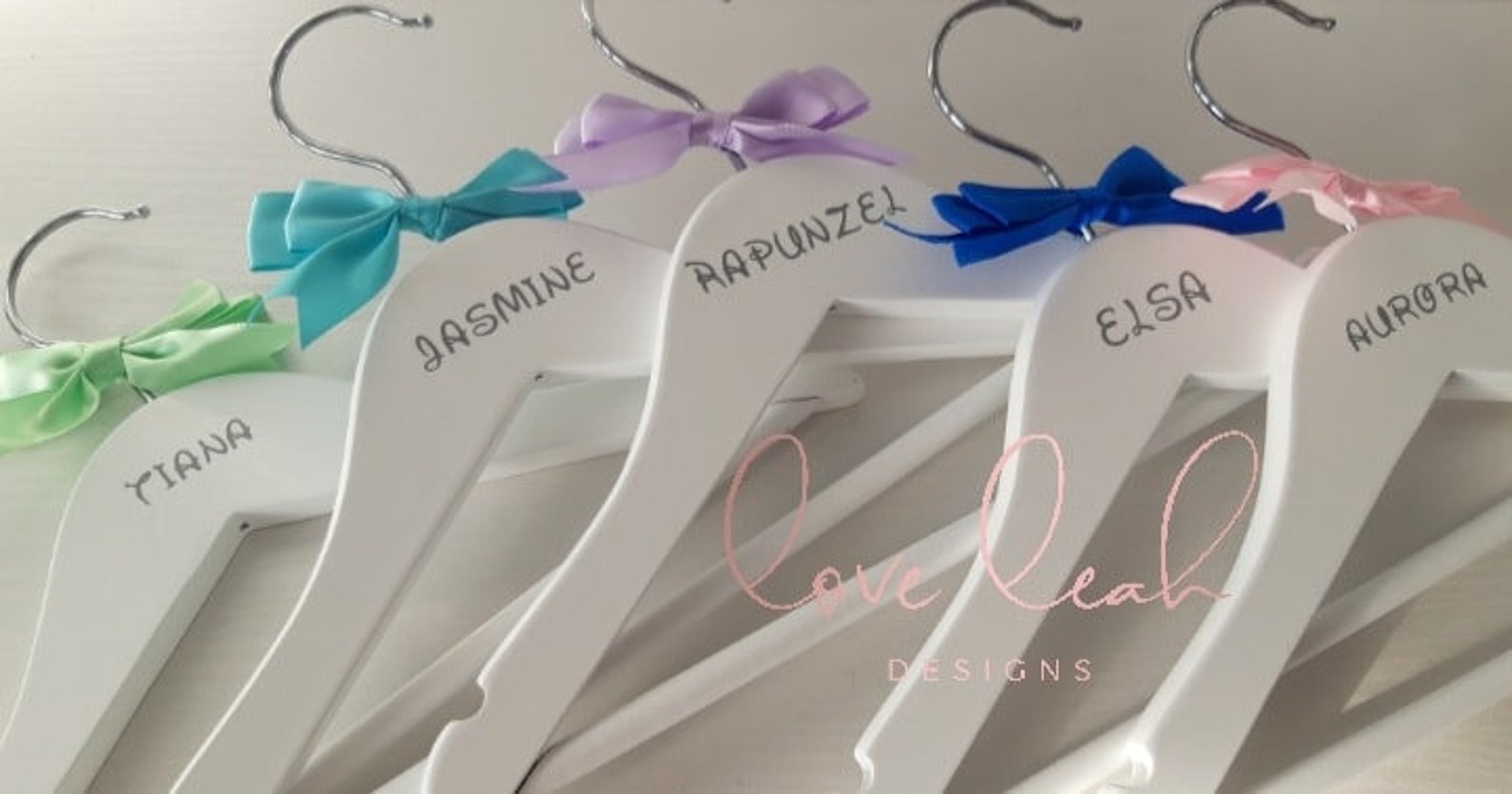 Personalised Disney Princess hangers dress up hangers kids Etsy