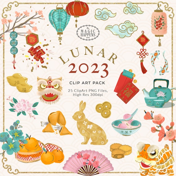 chinese new year 2023 clipart