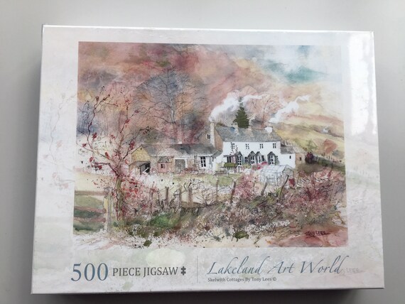 Skelwith Cottage Lake District 500 Piece Jigsaw Taken From Etsy