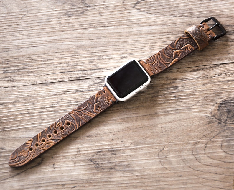 Apple Watch Band 38mm 40mm Personalized Vintage Western | Etsy