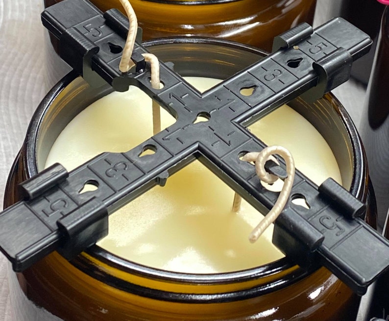 6 Pack Universal Wick Holders, Adjustable Tool for Candle Makers Etsy