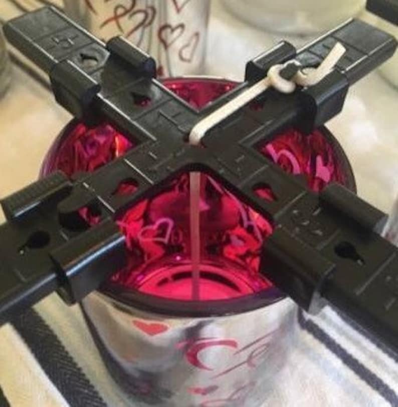 6 Pack Universal Wick Holders, Adjustable Tool for Candle Makers Etsy