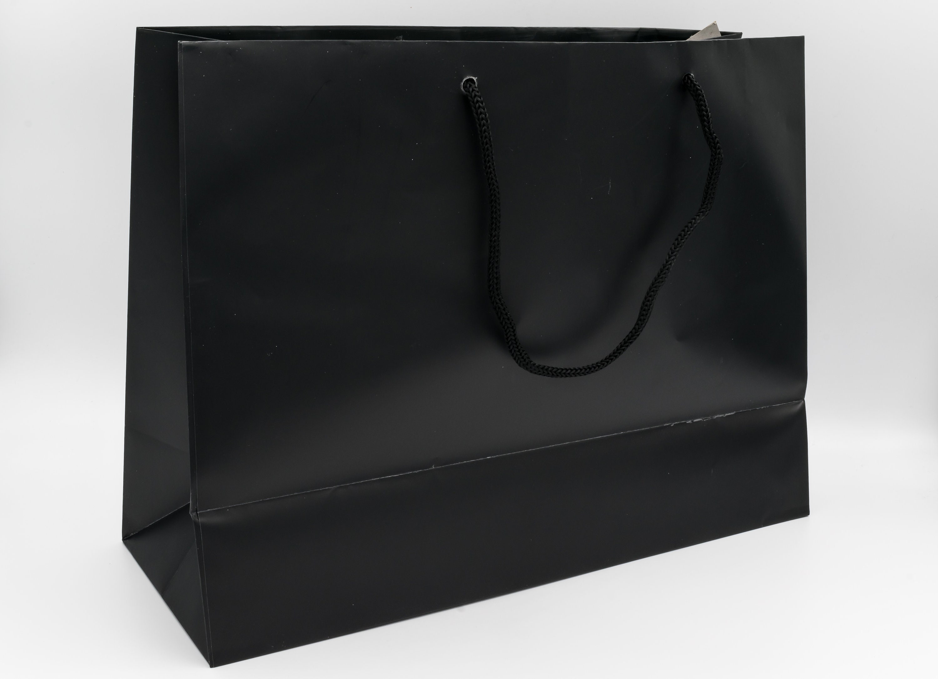 Matte Black Gift Bag - Etsy