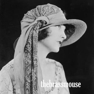 Mysterious Woman in Hat 1920s 1930s Vintage Fashion Photo Instant Digital Download Altered Art Printable Scrapbook Ephemera Cloche Hat