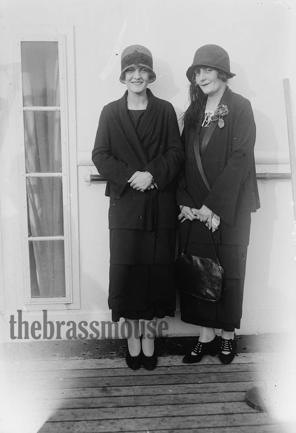 Smirking Friends 1930s Cloche Hats 
