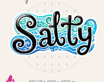Playa Salada PNG, Vibración de Playa PNG, Diseño de Camiseta "Mantente Salado", Sublimación de Playa Retro, Diseño de Sudadera con Capucha "Chica Salada", Archivo Digital con Vibración de Playa Retro