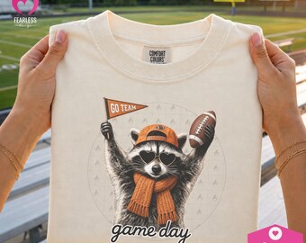 Football Game Day png | Funny Raccoon Meme Shirt png | Football Fan Sweatshirt Design | Feral Girl Sublimation Design | Football Games png