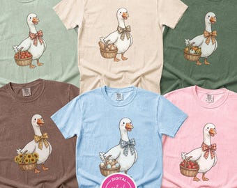 Cottagecore Goose Bundle png | Farmhouse Designs | Homestead Farming png | Goose Lovers | Sourdough Bread | Gardener Aesthetics | Farm Fresh