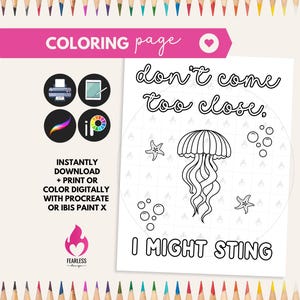 Overstimulated ADHD Coloring Page, Sassy Girls Coloring, Funny Neurodiversity Coloring, Adult adhd Coloring sheet, Mental Health Coloring