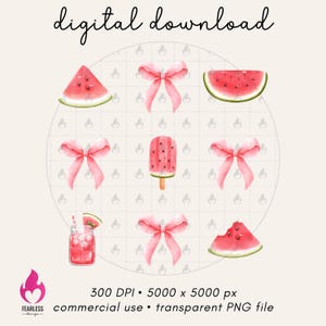 Watermelon Coquette Bow png, Girly Summer Png, Watermelon Fruits Sublimation, Watermelon Vibes, Fruit Aesthetic png, Cute Watermelon Design