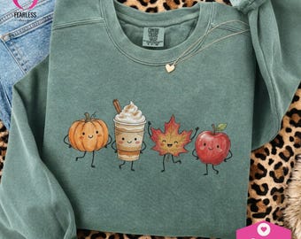 Fall Doodle png | Cozy Aesthetics | Autumn Fall Vibe | Designer fall png | Colorful Cozy Cute Design | Whimsical Doodles | Fall Friends png