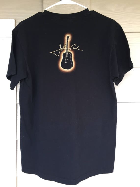 Johnny Cash - Classic "Man in Black" T-Shirt (Fro… - image 2