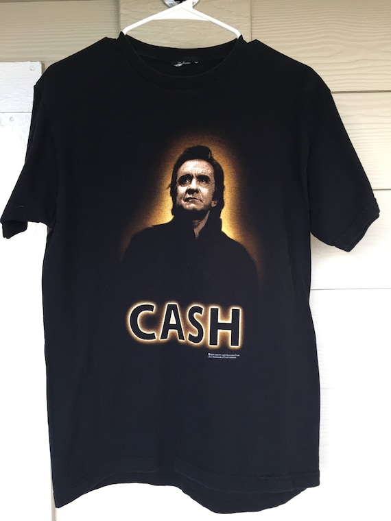 Johnny Cash - Classic "Man in Black" T-Shirt (Fro… - image 1